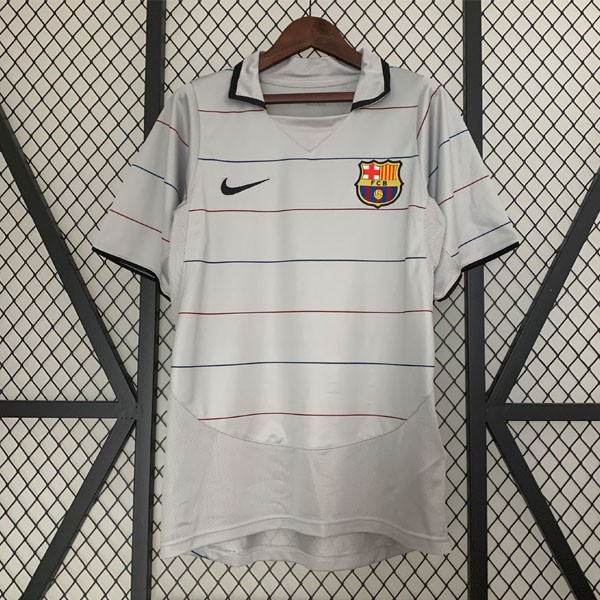 Tailandia Camiseta Barcelona Segunda equipo Retro 2003 2004